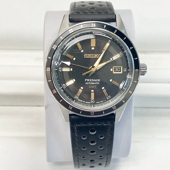 Seiko Presage Automatic Watch With Leather Strap - Picture 1 of 6